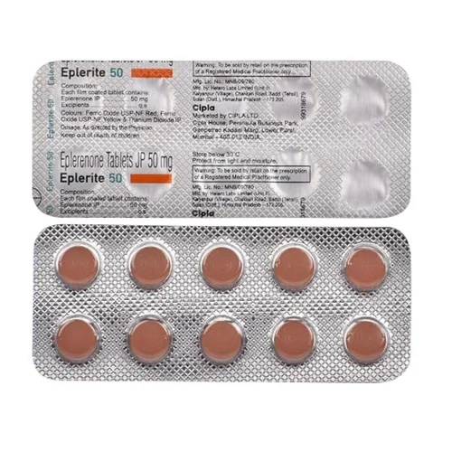 50mg Eplerite Eplerenone Tablet