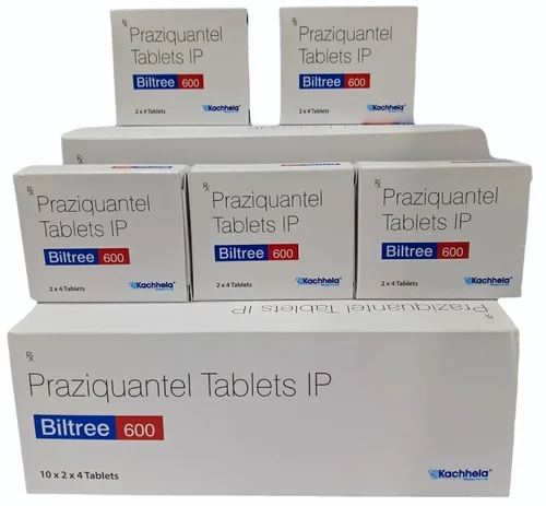 600mg Biltree Praziquantel Tablets