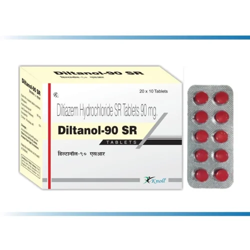 Diltiazem 90mg (Diltanol 90mg Tablet SR)