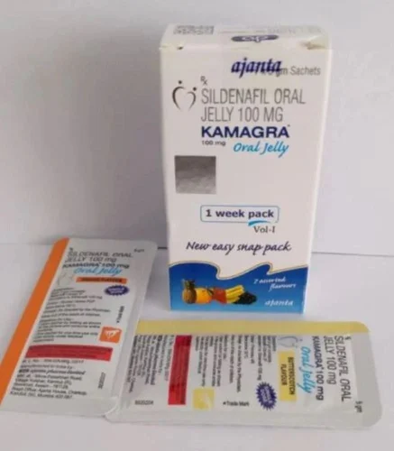 100mg Kamagra Sildenafil Oral Jelly