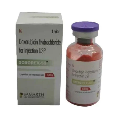 Doxorubicin (Plain) (50mg) Doxorex Injection