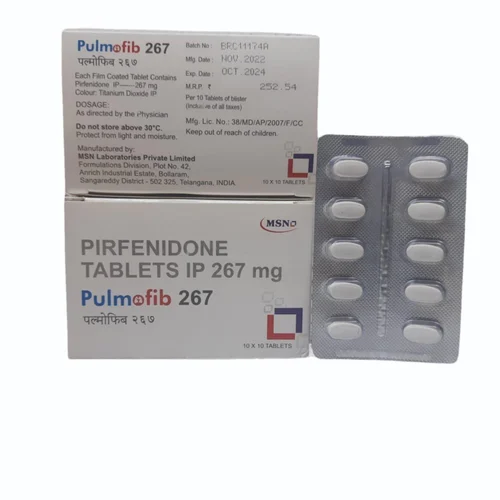 Pirfenidone Tablets 267 Mg Pulmofib 267